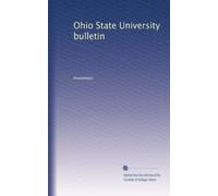 Ohio State University bulletin: Volume 165