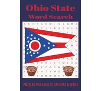 Ohio state Word Search Puzzle Book: Word Searches with Easy to Read Print about family, vacation, college and More | 6x9 inches, 110 pages | 50+ Puzzles … Gift for Vacations, Holiday and Free Times