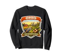 Ohio The Buckeye State Souvenir Memorabilia Visitante Orgulloso Sudadera