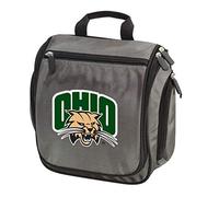 Ohio University - Bolsas de aseo o kits de afeitado para hombre, bolsa de viaje colgante, color gris, talla única, Gray, Talla única