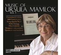 Ohlsson - Music of Ursula Mamlok Vol.1
