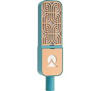 Ohma World Motif Condenser Teal & Apricot