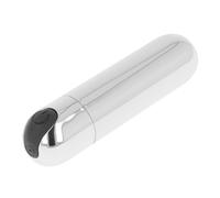 OHMAMA Bala Vibradora Silver 8 CM - Potente Vibración Compacta Para Placer Portátil