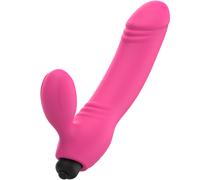 OHMAMA Bix - Vibrador de doble estimulación, Ed. Xmas (rosa)