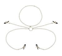 Ohmama Fetish 4 Pinzas Pezones Con Collar De Cadenas