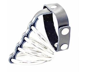 OHMAMA FETISH FUNDA PENE CON ANILLOS DE METAL