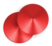 OHMAMA Fetish Pezoneras Circulo Rojo - Diseño Elegante Para Una Experiencia Sensorial Única