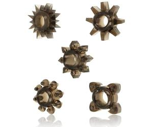 OHMAMA FOR HIM OHMAMA Set 5 ANILLOS DE SILICONA TESTICULOS Y Pene