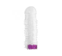 Ohmama - funda pene texturada con bala vibradora