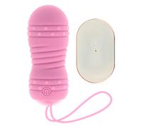 OHMAMA Huevo Control Remoto Rosa - Juguete Erótico Con 7 Modos De Rotación Para Placer Compartido