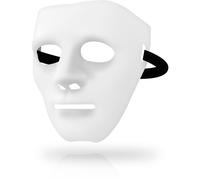 OHMAMA Máscara Blanca Talla Única - Diseño Elegante Para Aumentar El Misterio En Tus Juegos