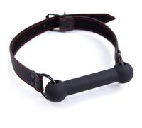 OHMAMA Mordaza Hueso Con Correa De PU - Diseño Elegante Para Experiencias Sensibles