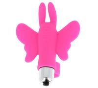 Ohmama vibrador clitoris mariposa, Ancho 165 mm, Longitud 125 mm, Profundidad 40 mm, Poids 0.100 Kg, Colores Rosa