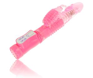 Ohmama Vibrador Rotador Con Conejito 25.5 Cm