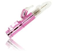 Ohmama - vibrador con funcion rotacion y estimulador clitoris