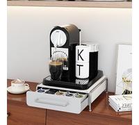 OHMG - Organizador de cápsulas de café, cajón para almacenamiento de cápsulas de café Dolce Gusto, Vertuolina, capacidad de 36 cápsulas, 30,5 x 31,5 x 10 cm