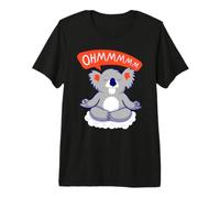 Ohmmm Yoga Koala Tea I Meditación Relajación Camiseta Premium