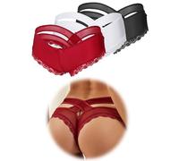 Ohmydear Ropa Interior Mujer Tangas Sexy 1/2/3/4 Pack Bragas Transparentes Tallas Grandes