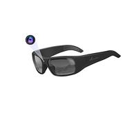 OhO sunshine Gafas de sol de vídeo de resistencia al agua de 32 GB, cámara de acción deportiva al aire libre 1080 HD y lentes de seguridad polarizadas UV400, deporte unisex