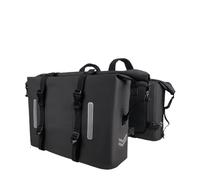 Ohocean Bolsa Moto Alforjas Universales para Motocicleta Adventure Sportster 60L 2x30L Bolsas Sillín Laterales Cierre Enrollable Impermeables
