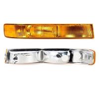 Ohocean Intermitente Lateral Para GMC Para Savana Van 1500 2500 2003-2019 Luz Antiniebla Para Parachoques Delantero Intermitentes 2 Unidades GM2520188 GM2521188(Yellow No Bulb)
