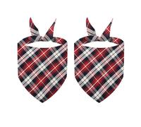 ohodhmnu 2 pañuelos para mascotas para gatos y perros, accesorios de fiesta de Navidad, bandanas para perros, bufanda, triángulo, toalla de saliva para mascotas
