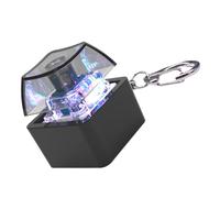ohodhmnu Llavero con luz LED para clics, probador de teclas para adultos, clics de teclado, llavero con luz LED, juguete