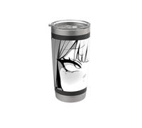 Ohogao Anime Lewd Face Waifu Otaku JA240724D02V01 Vaso térmico de acero inoxidable de doble pared