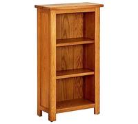 OHOOWOO vidaX Estantería Madera Maciza de Roble 45x22,5x82 cm,Estantería de Madera Maciza de Roble con 3 estantes para Almacenamiento y decoración Armarios y estanterías
