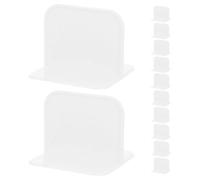 OHPHCALL 12 Piezas de Accesorios para Parques Infantiles en Plástico Blanco con Clip para Estabilizar y Fijar Parques y Muebles, Ideales para Seguridad Bebés