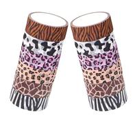 OHPHCALL 12 Rollos de Cinta Washi Estampados de Animales Salvajes, Papel, Fácil de Usar para Planners y Scrapbooking
