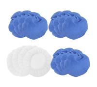 OHPHCALL 16 Piezas Kit De Encerado para Auto Cubierta del Capó del Pulidor del Coche Cubierta De Almohadillas De Pulido para Vehículos De Los Coches