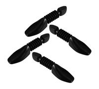 OHPHCALL 2 Pares Hormas Herramienta para Estirar y Moldear Calzado Formal Ajustables de Plástico para Tallas 40-45, Ensanchador de Botas Resorte para Zapatos para Hombre y Mujer