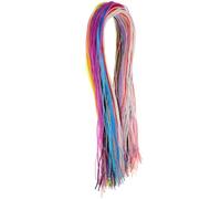 OHPHCALL 200 Cordones de Plástico Pvc para Pulseras Diy, Fácil de Tejer y Transportar, Colores Surtidos para Decoraciones de Árbol de Navidad y Figuras de Animales