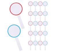 OHPHCALL 24 Paletas de Respuestas de Borrado en Seco Portátiles con Espuma, Ligeras Mango, para Marcar Puntuaciones en Juegos y Evaluaciones Aula