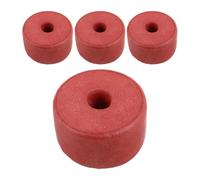 OHPHCALL 4 Piezas Flotador de Espuma de PVC Cilíndrico para Redes de Pesca y Trampas de Cangrejo, Construcción sin Costuras, Alta Visibilidad y Cuerda de 90x50 Mm
