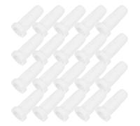 OHPHCALL 40 Piezas de Fundas Protectoras de Plástico para Ruedas y Patas de Cuna, Fácil Instalación y Diseño Elegante para Proteger Suelos de Madera