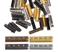 OHPHCALL 40 Puntas Metálicas para Cordones de Zapatos, Estilo Moderno y Elegante, Fácil de Usar, Paquete 40 Piezas para Reparación y Bricolaje