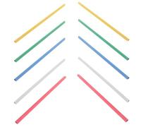 OHPHCALL 50 Clips para Carpetas Barras Deslizantes de Plástico Portátiles para Organización y Elaboración de Cuadernos Hojas Sueltas