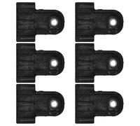 OHPHCALL 6 Clips Negros de Plástico para Regulador de Ventana de Automóvil, Alta Compatibilidad y Fácil Instalación, Ideales para Reparación y Modificación Automotriz