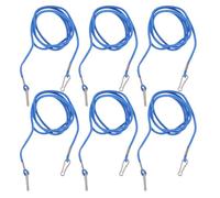 OHPHCALL 6 Correas de Nylon para Guantes Clips Ajustables, Cordón Antipérdida para Guantes de Invierno, Accesorio Práctico para Esquí y Diversión al Aire Libre