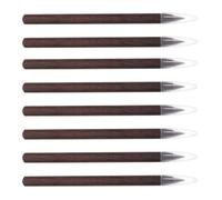 OHPHCALL 8 Piezas Lápices Eternos sin Tinta de Madera para Oficina y Escuela, Escritura Profesional de Precisión, Reutilizables Necesidad de Afilar, Ideales para Estudiantes y