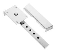 OHPHCALL Ajustador de Reposacabezas Instalación Sencilla para Silla de Peluquería de Hierro Plata Accesorio Funcional Diseño Elegante para Uso en Barber Shops y Hair Salons