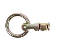 OHPHCALL Anillo de Sujeción de Carga Ajustable para Camión y Remolque, Gancho de Amarre de Hierro Resistente, Sistema de Amarre en Riel L para Caja de Camión, Anclaje Seguro para Carga