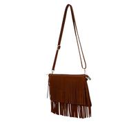 OHPHCALL Bolso Bandolera Borlas y Flecos Estilo Retro, Material y Duradero, Dimensiones 9.84X6.69 Pulgadas, para Uso Diario y Eventos Sociales