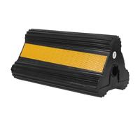 OHPHCALL Calzos para Ruedas de Goma Antideslizantes con Asas y Cinta Reflectante, Bloque de Seguridad para Camiones y Aviones en Uso Móvil