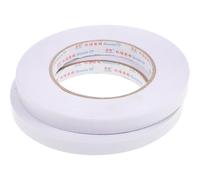 OHPHCALL Cinta Adhesiva de Doble Cara 12 Mm X 50 M, Papel de Seda Transparente Resistente al Calor, 2 Rollos para Manualidades, Embalaje y Montaje en Casa y Oficina