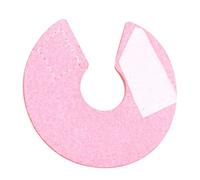 OHPHCALL Collar Cónico Antimordeduras para Pájaros y Loros de Cuero Microfibra Rosa, Cómodo, No Interfiere Comer, Volar ni Jugar, Protección para Cuello en Mascotas