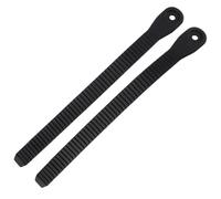 OHPHCALL Correas de Hebilla para Patines de Ruedas Accesorios Ajustables de 210 MM Correas Reemplazables Negras Tornillos para Fijación Segura Pack de 2 Piezas para Patinaje en Línea