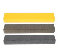 OHPHCALL Estuche Retro para Pinceles y Abanicos Plegables, Caja de Almacenamiento Decorativa 3 Piezas (Negro Dorado, Gris Plata, Amarillo Oro) para Manualidades y Decoración Hogar